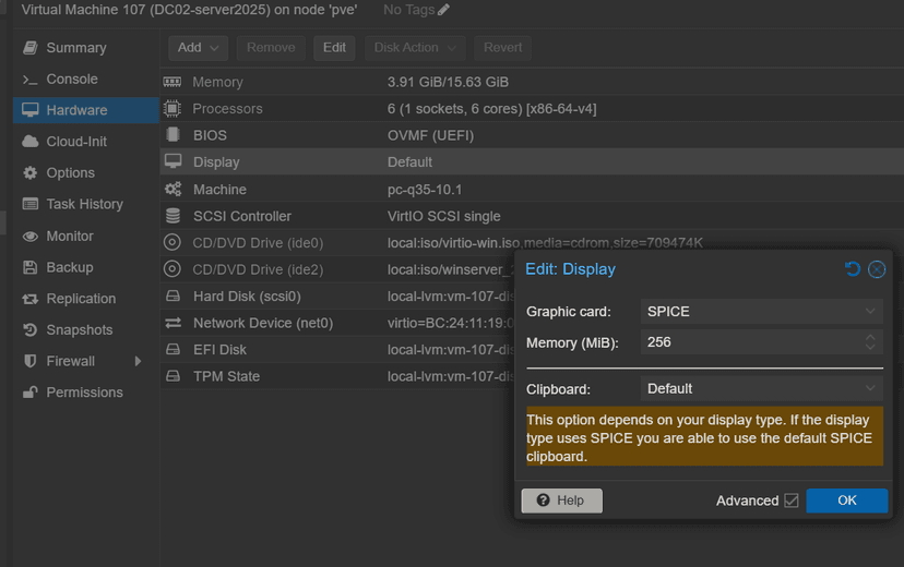 install SPICE on windows vm to replace proxmox default VNC
