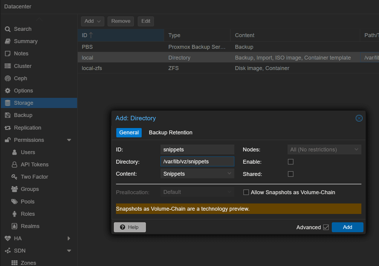Using cloud-init to automate provisioning VM in proxmox
